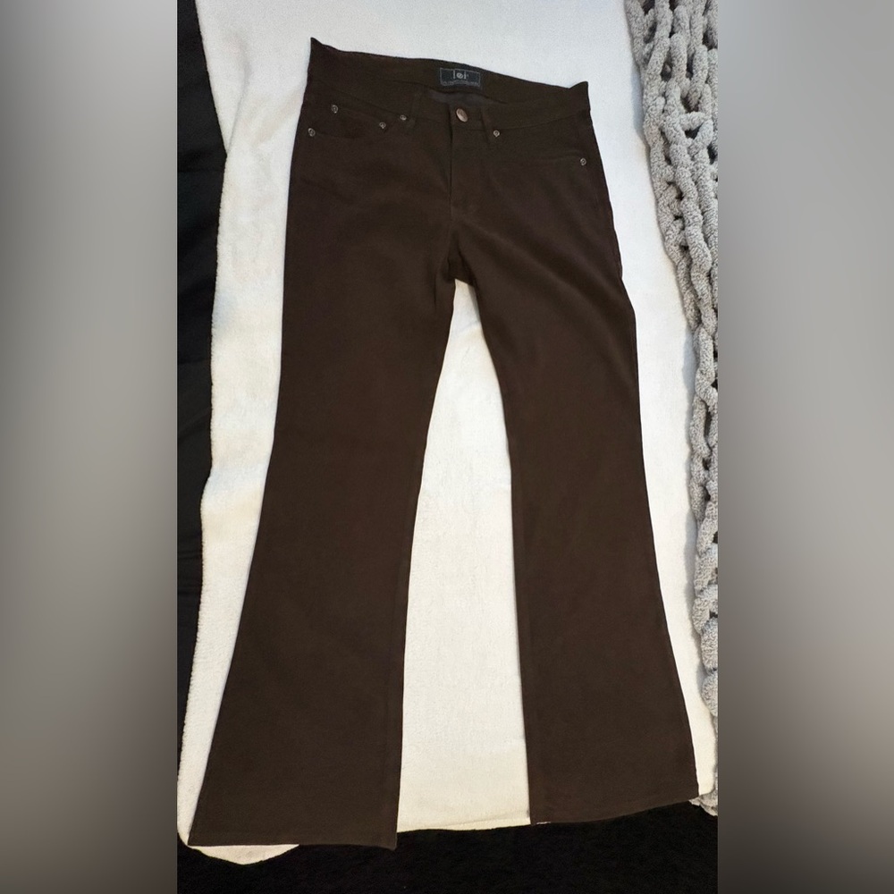 LEI Brown Suede Like Jeans